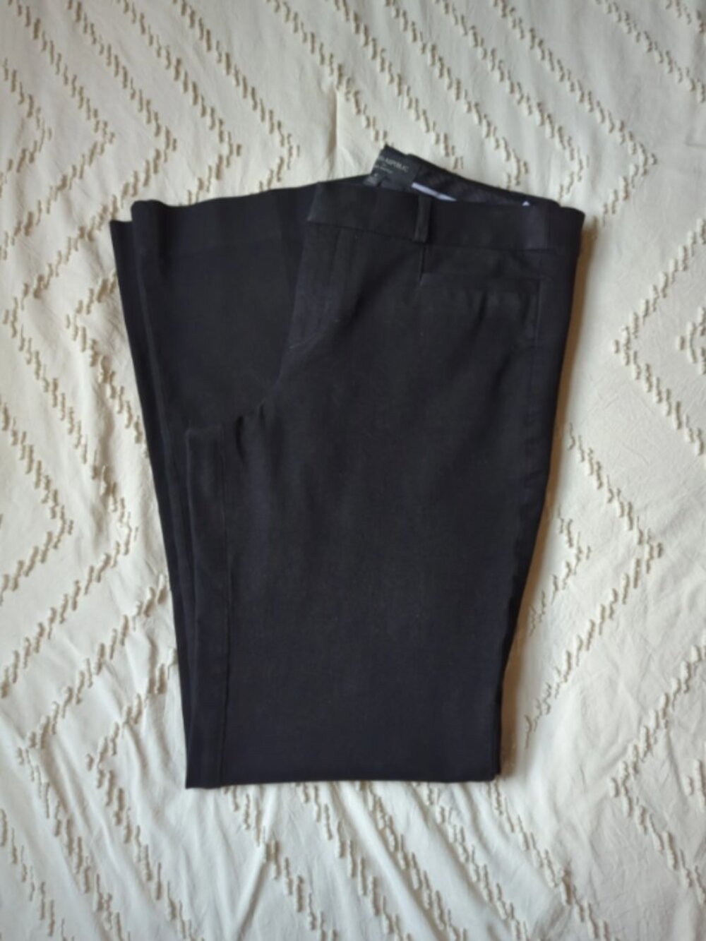 Women's Banana Republic Sloan Bootcut Dress Pants Size 6 Black